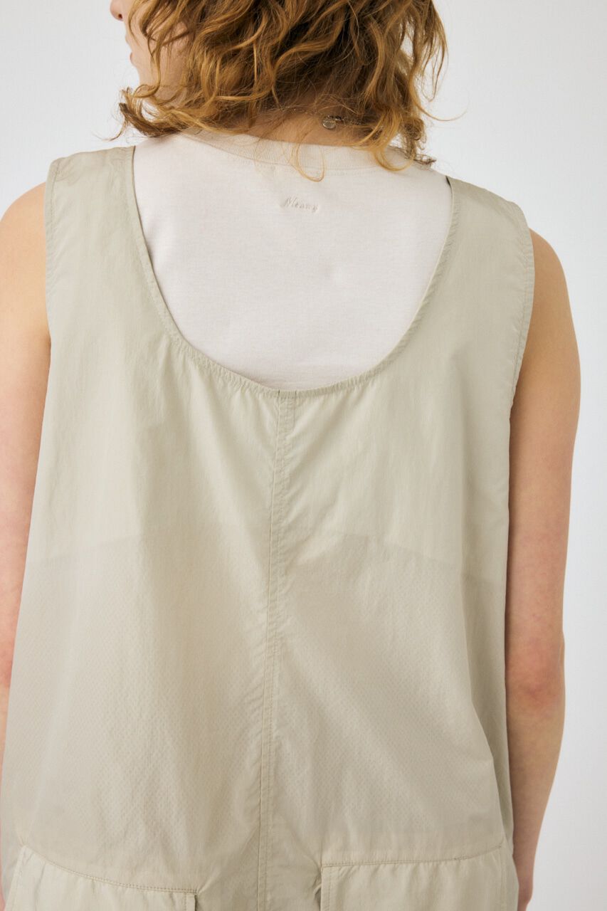 MOUSSY「NYLON ZIP VEST ドレス」|ワンピース|
