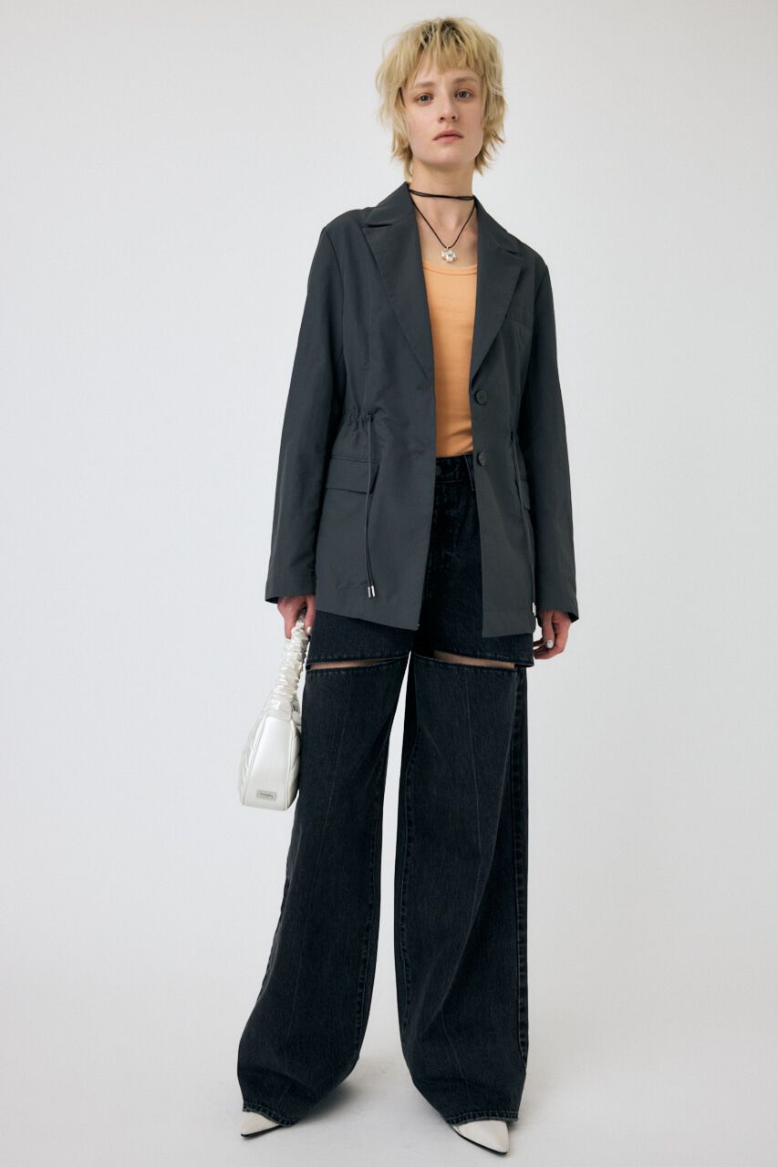 MOUSSY「WAIST DRAWSTRING ジャケット」|その他|