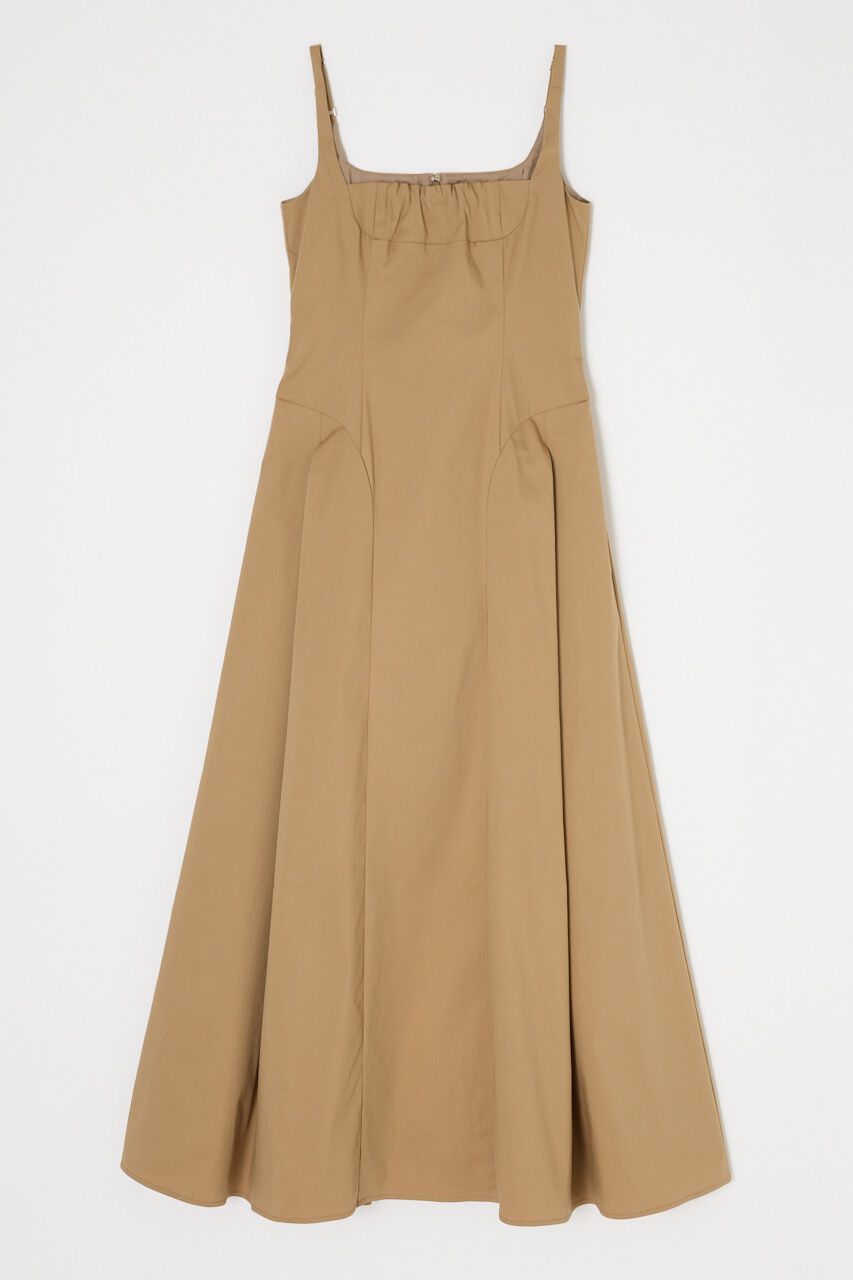 MOUSSY「FLARE CAMI ドレス」|ワンピース|BEG