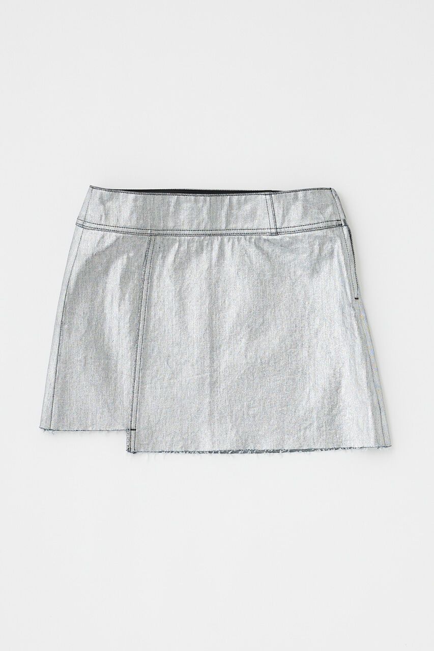 MOUSSY「FOIL PRINT ミニスカート」|スカート|