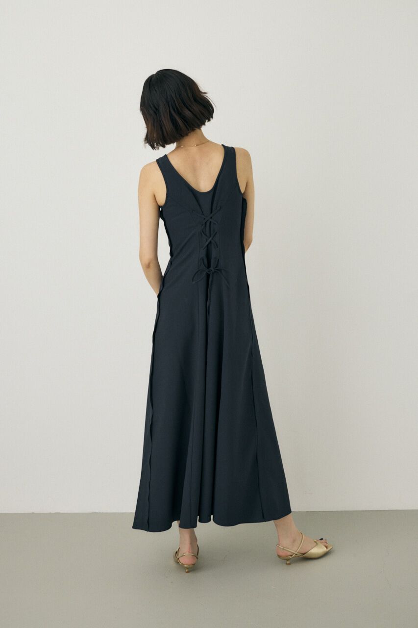 MOUSSY「レースアップワンピース　リサイクルポリエステル使用」|ワンピース|