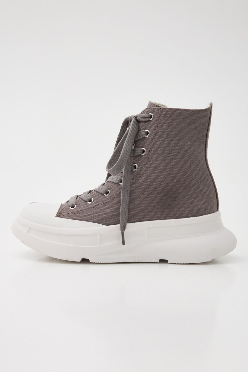 rienda「ボリュームソールハイカットスニーカー」|スニーカー|BRN