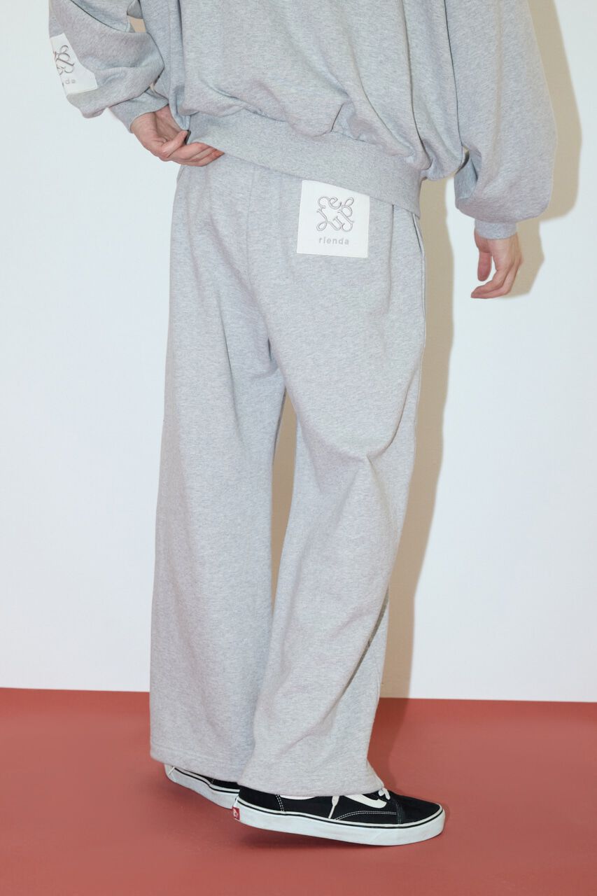 rienda「Rパッチ付きユニセックススウェットパンツ」|その他|