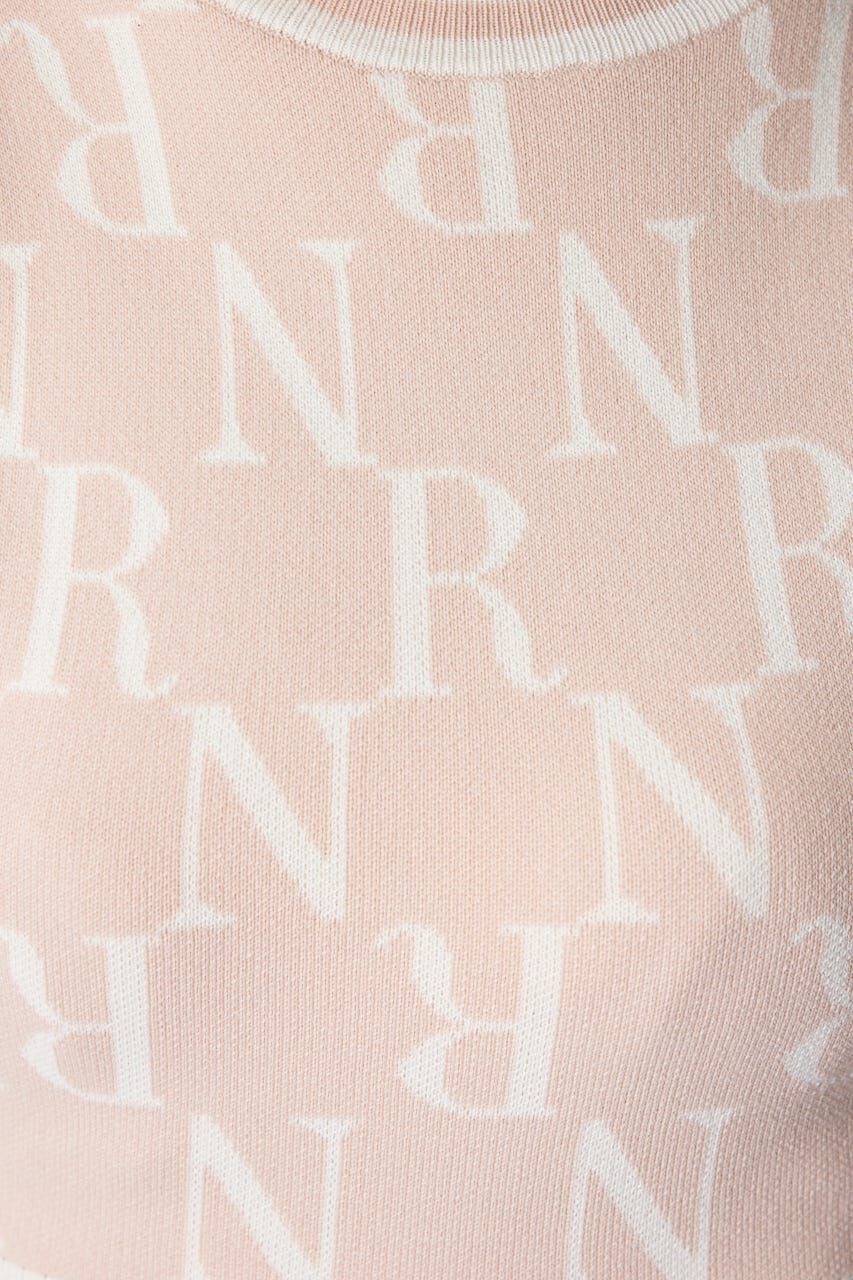 rienda「2WAYRロゴラインニットワンピース」|ワンピース|