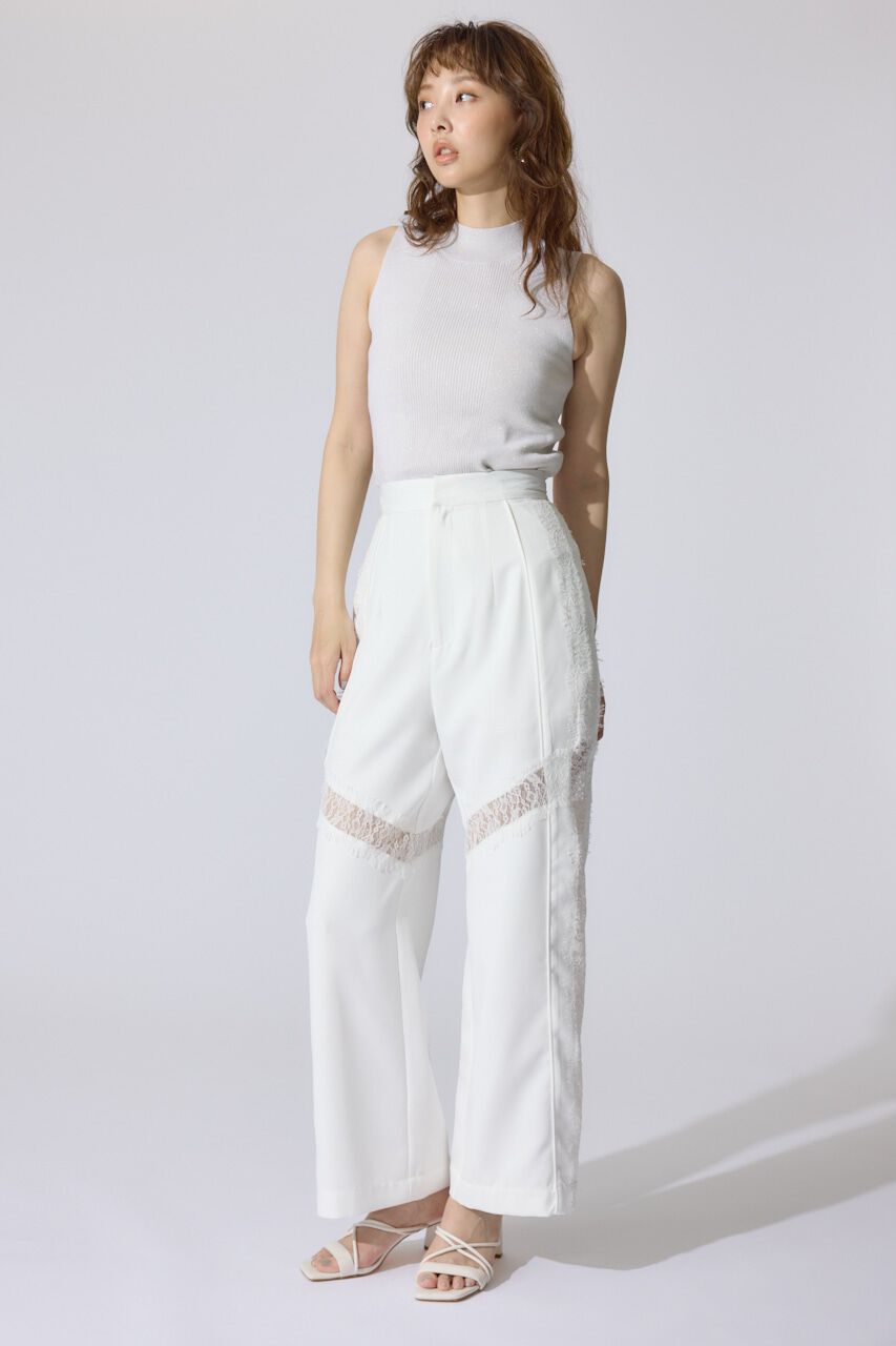 rienda「ウォッシャブルリブタンクトップ」|ニット・セーター|