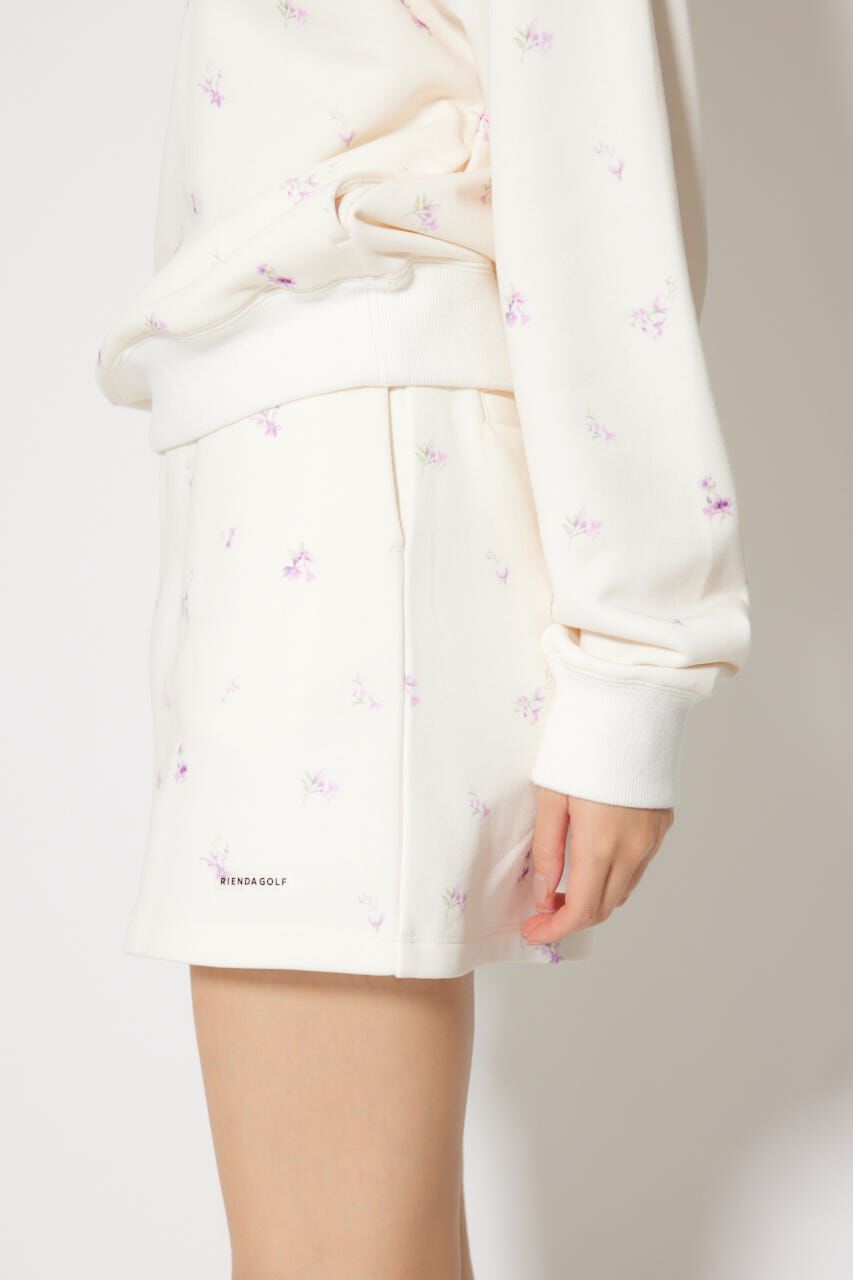 rienda「フラワースウェットタイトスカート」|スカート|