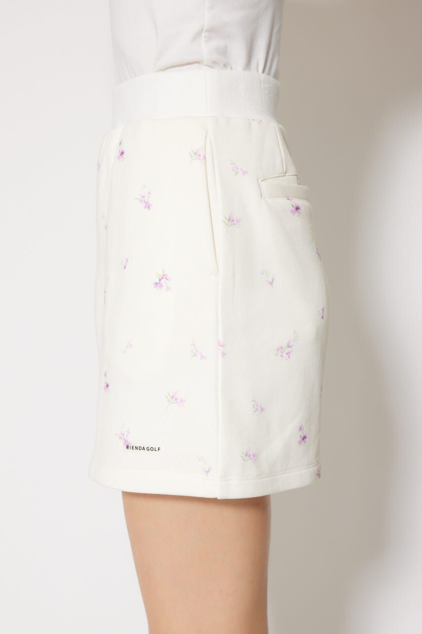 rienda「フラワースウェットタイトスカート」|スカート|