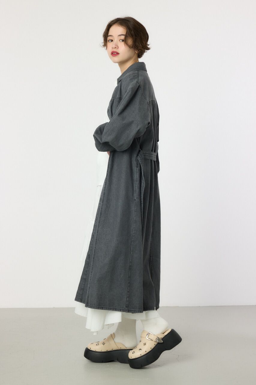 RODEO CROWNS「デニムフレアマキシワンピース」|ワンピース|