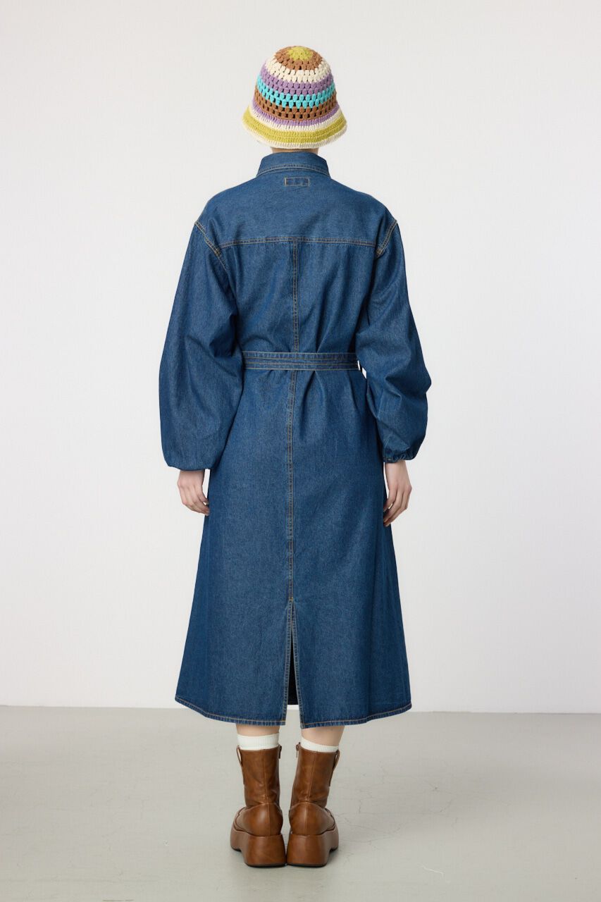 RODEO CROWNS「デニムフレアマキシワンピース」|ワンピース|