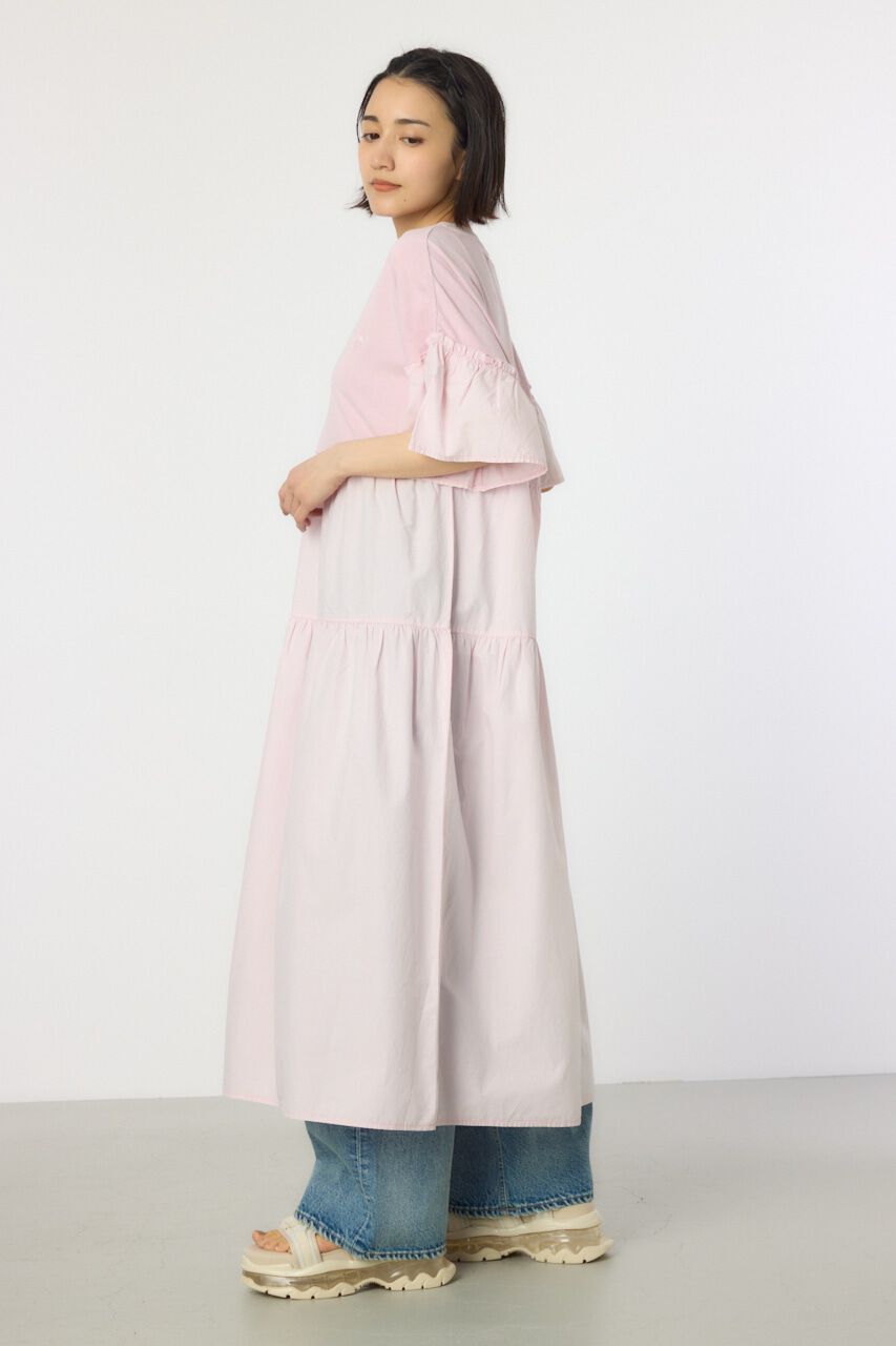 RODEO CROWNS「ピグメントドッキングティアードワンピース」|ワンピース|