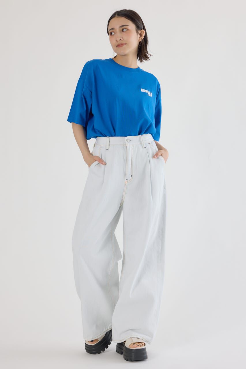 RODEO CROWNS「MASTER PROTECT RIP UPロゴTシャツ」|Tシャツ・カットソー|