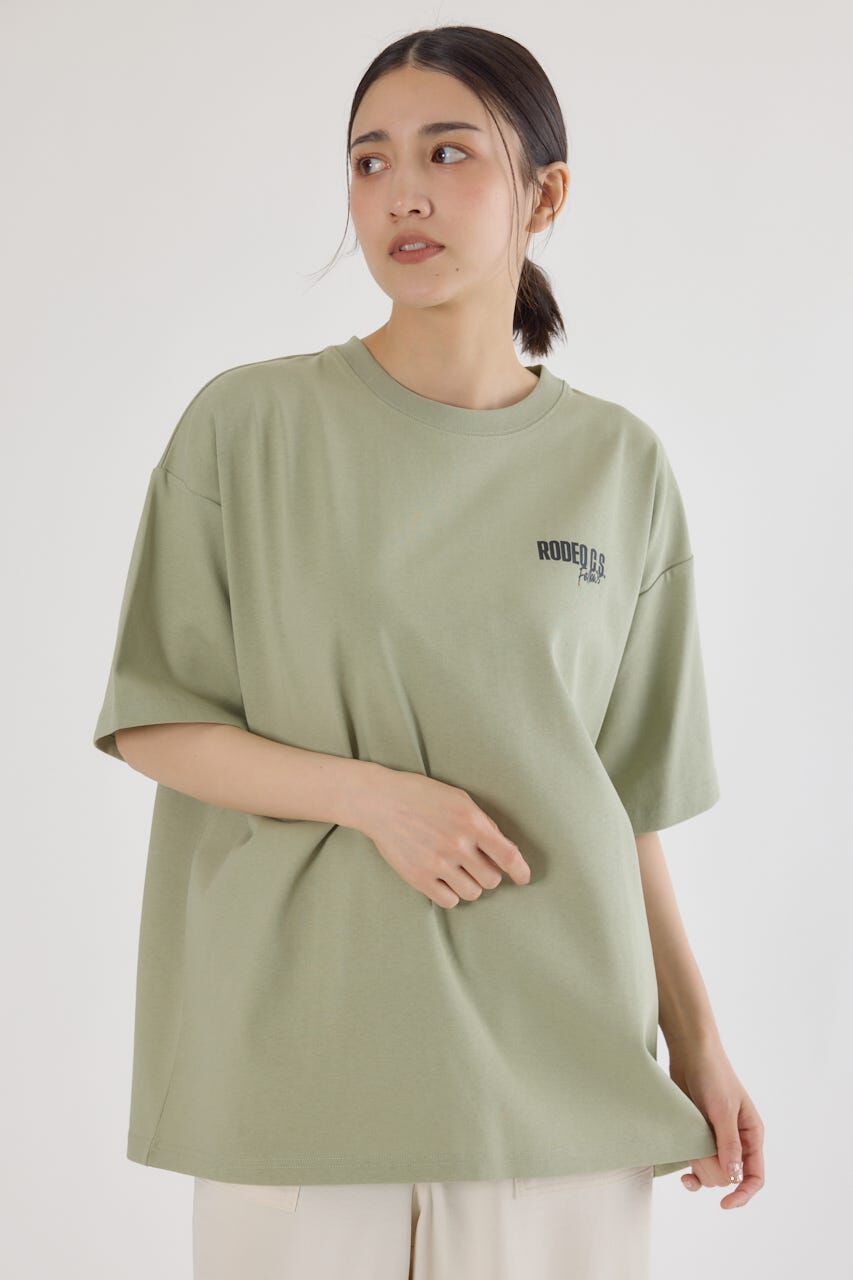 RODEO CROWNS「MASTER PROTECT RIP UPロゴTシャツ」|Tシャツ・カットソー|