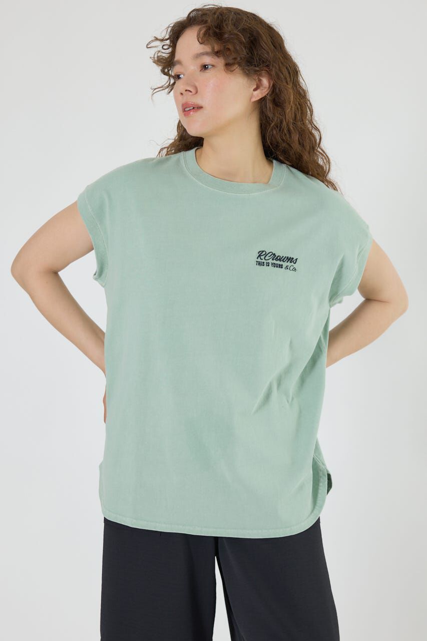 RODEO CROWNS「FADEロゴノースリーブトップス」|ニット・セーター|MINT