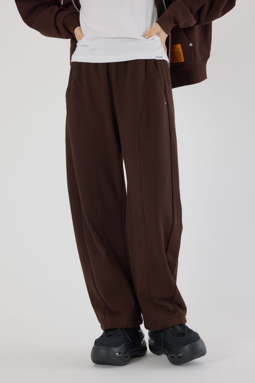 RODEO CROWNS「SHARE バレルスウェットパンツ」|その他|BRN