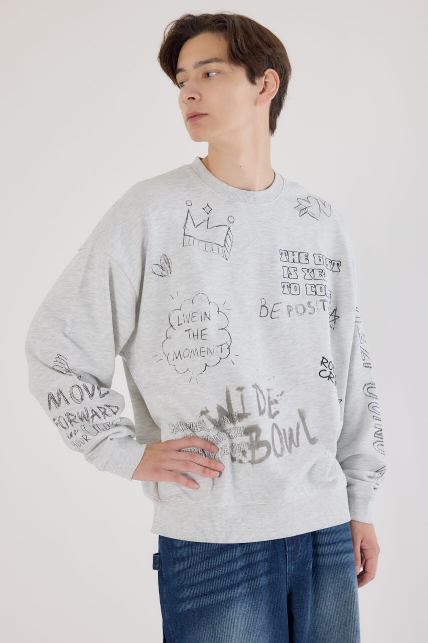 RODEO CROWNS「DRAWING スウェット」|パーカー|