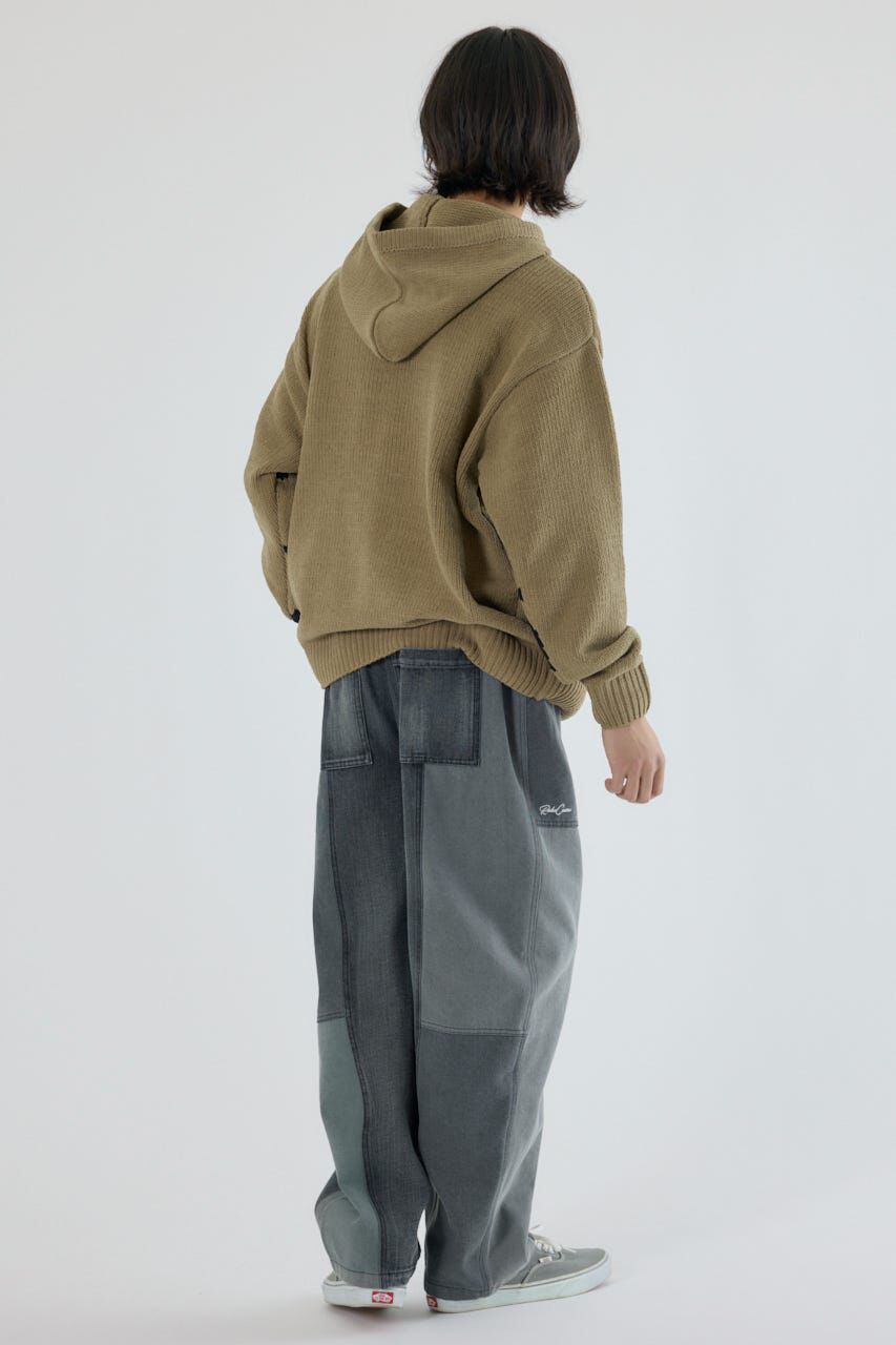 RODEO CROWNS「サインロゴモールニットパーカー」|パーカー|