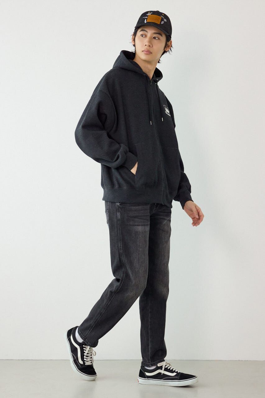 RODEO CROWNS「ボンディングワッフルZIPパーカー」|パーカー|