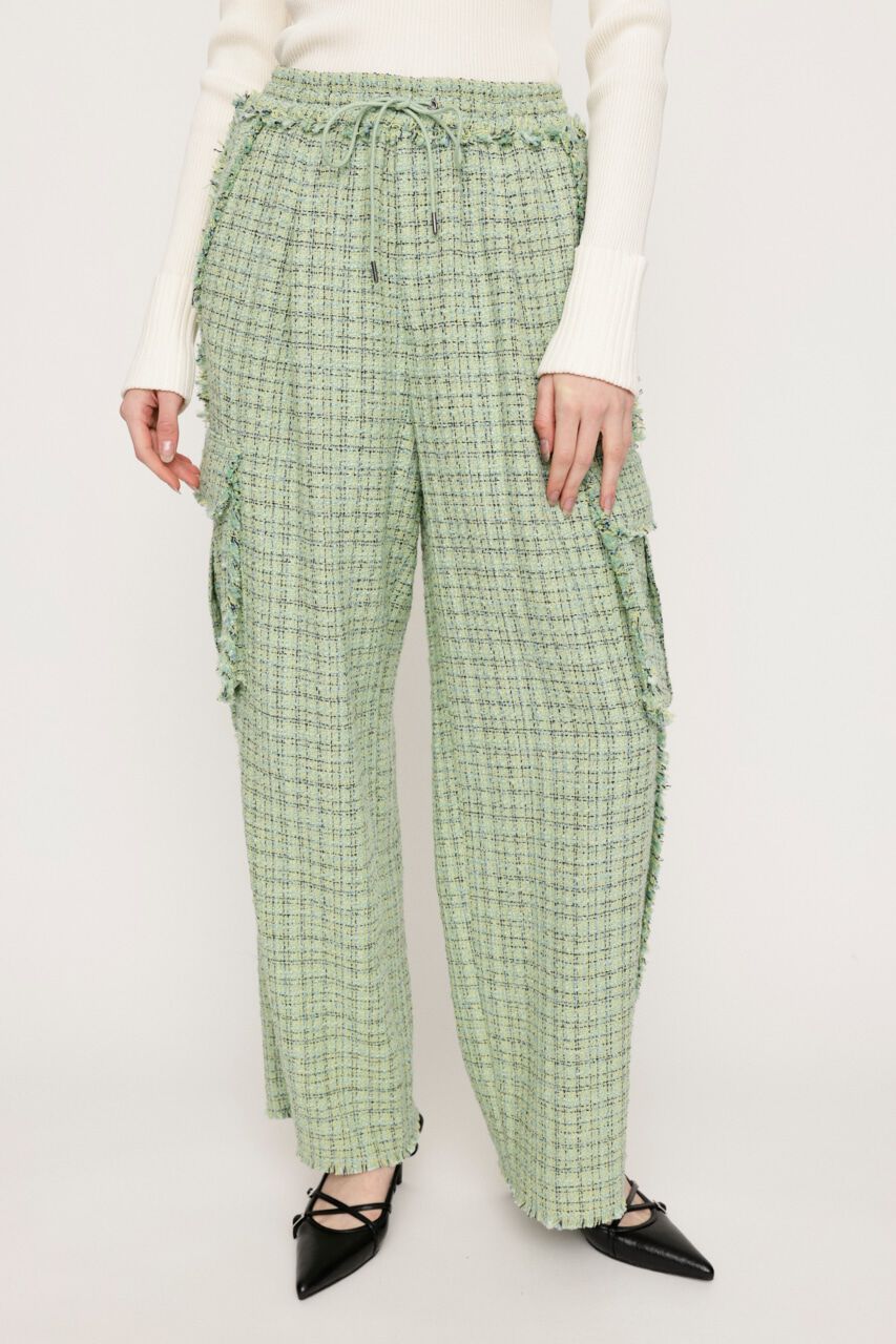 SLY「SPRING TWEED CARGO パンツ」|その他|M/GRN7