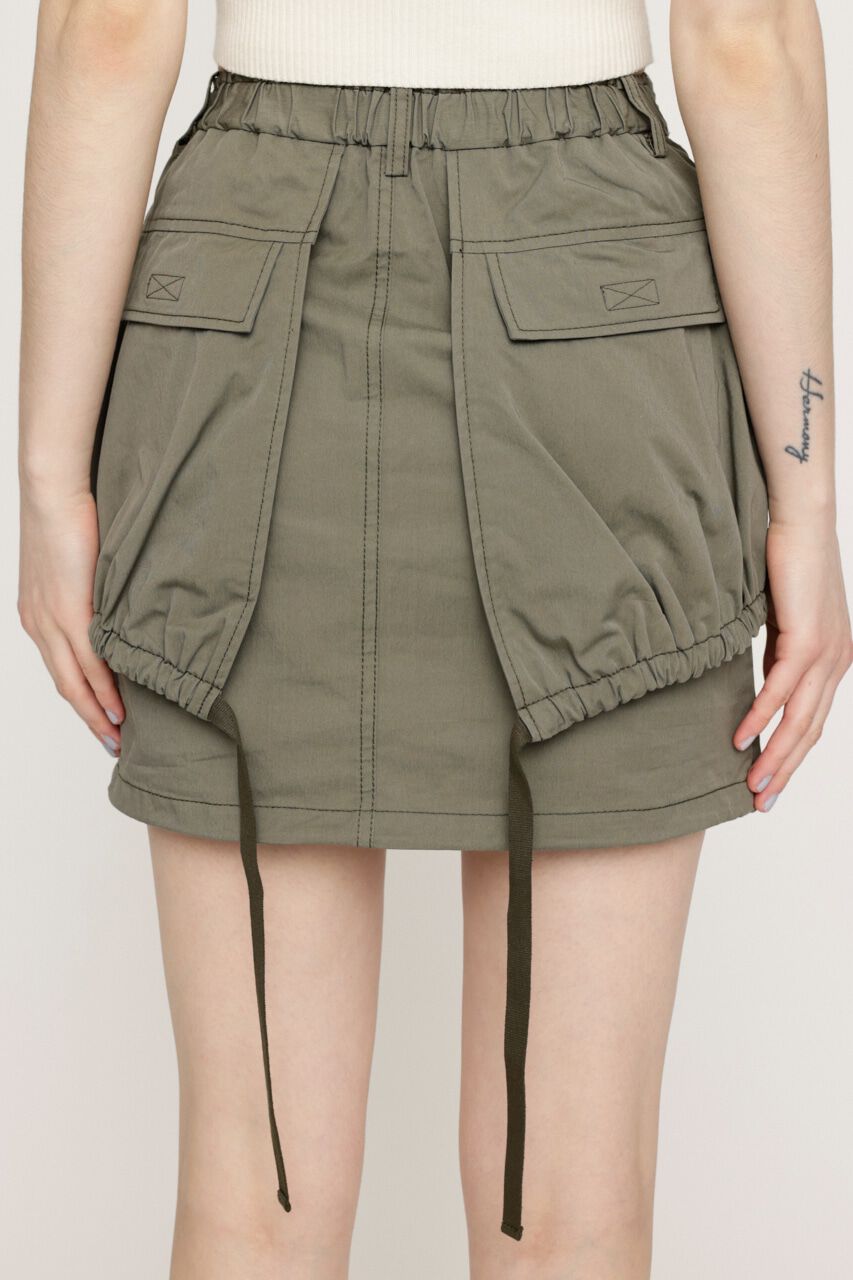 SLY「SHIRRING PK ショートスカート」|スカート|