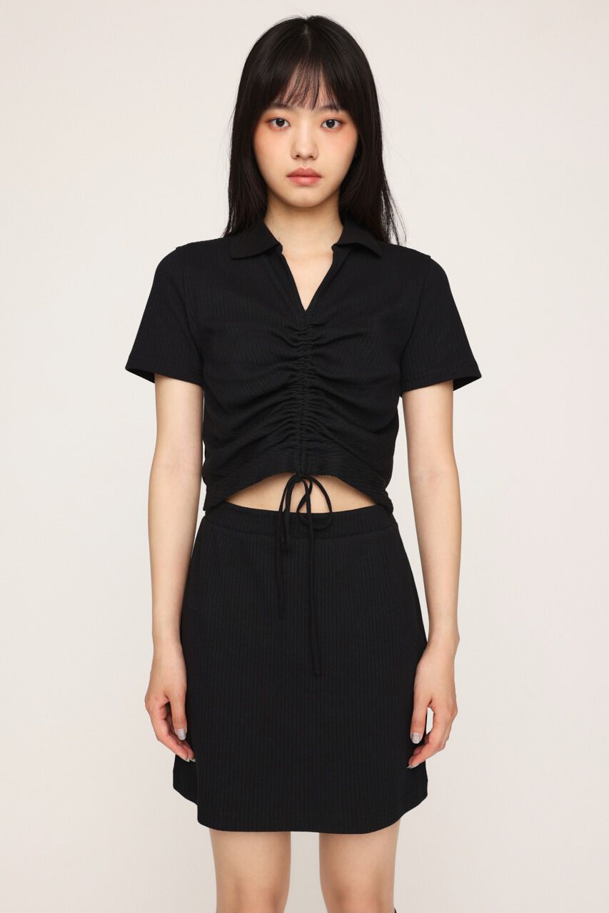 SLY「SHIRRING SKIPPER ワンピース」|ワンピース|