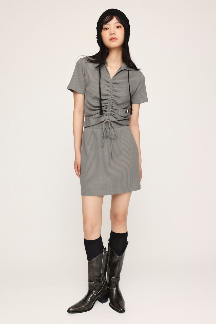 SLY「SHIRRING SKIPPER ワンピース」|ワンピース|