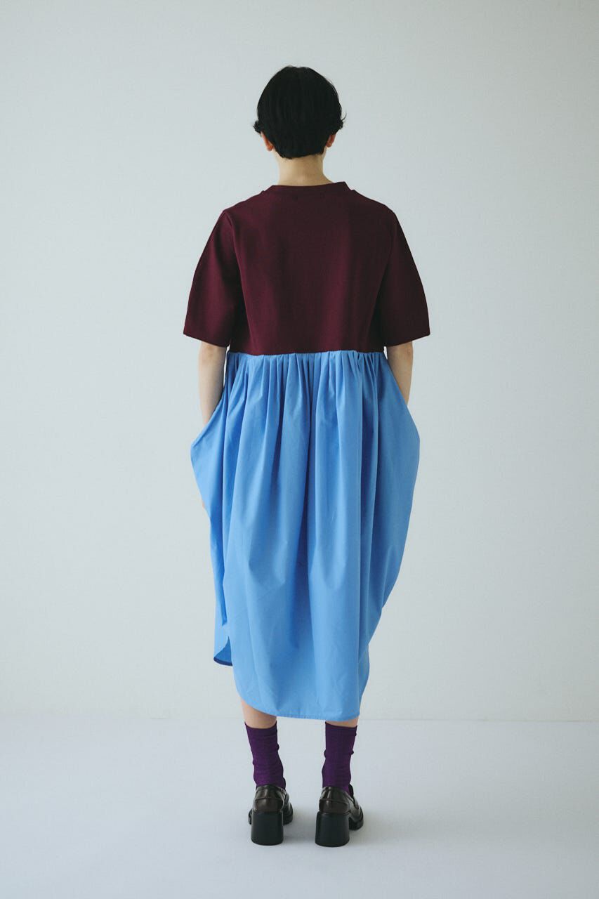 HeRIN.CYE「Cut docking shirt dress」|ワンピース|