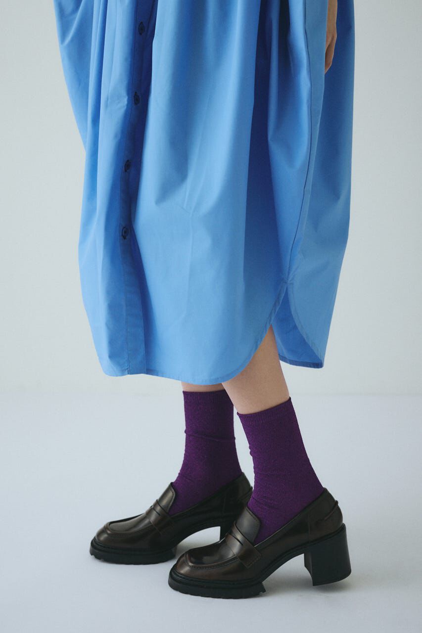 HeRIN.CYE「Cut docking shirt dress」|ワンピース|