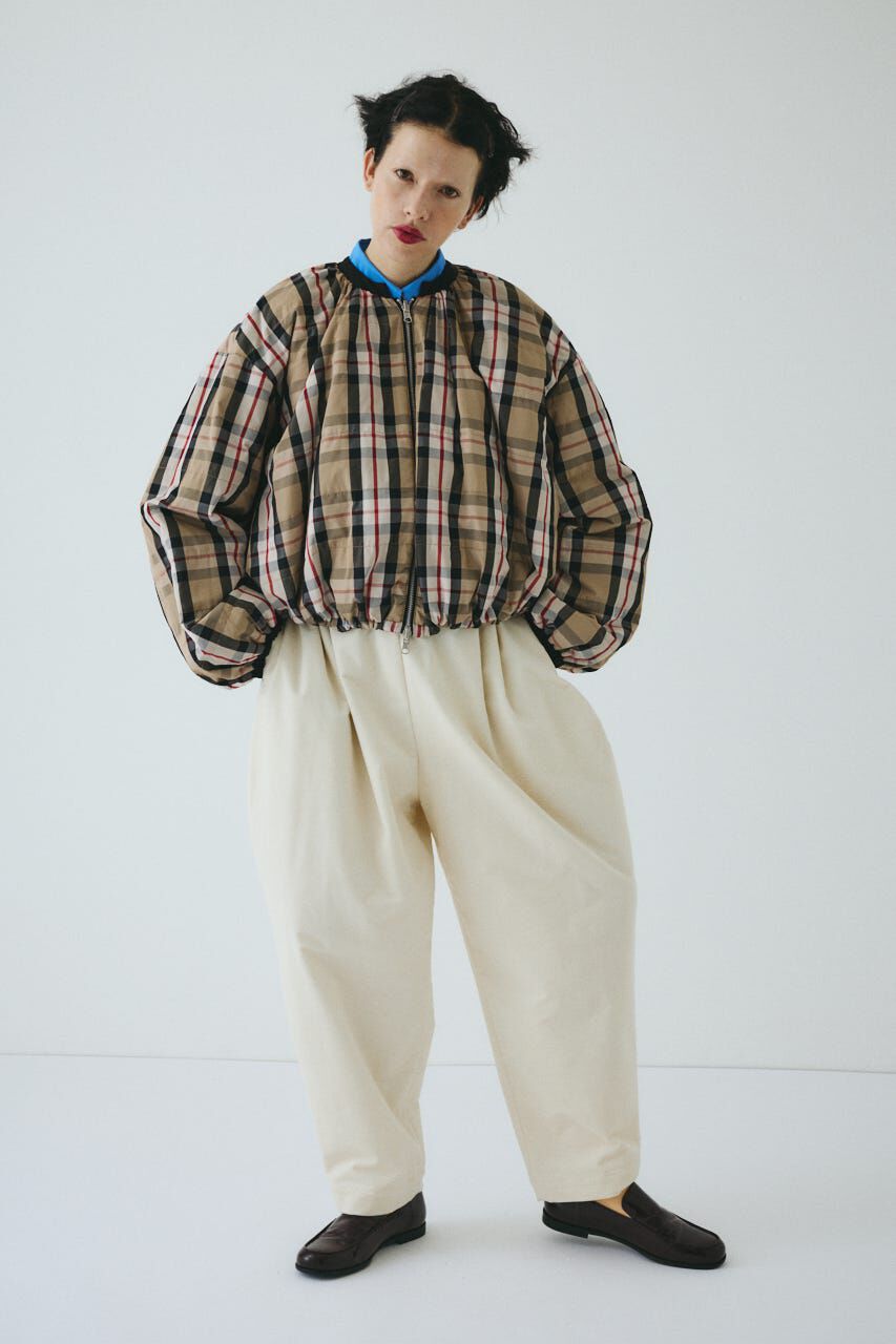 HeRIN.CYE「Reversible Circle batting blouson」|ブルゾン・スタジャン|