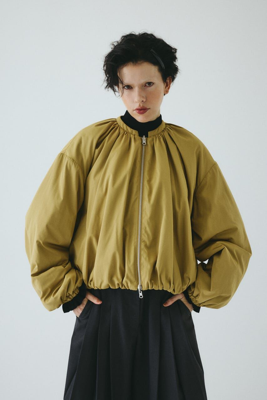 HeRIN.CYE「Reversible Circle batting blouson」|ブルゾン・スタジャン|BEG