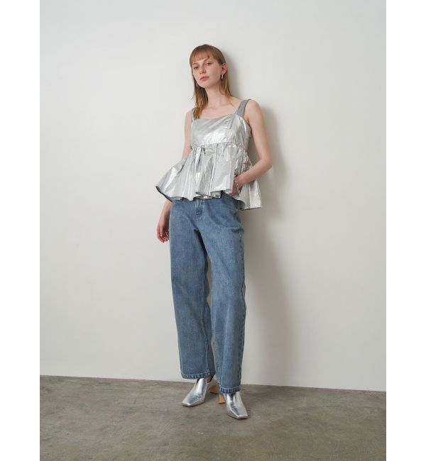 ELENDEEK「WIDE ROUGH DENIM PT」|デニム|