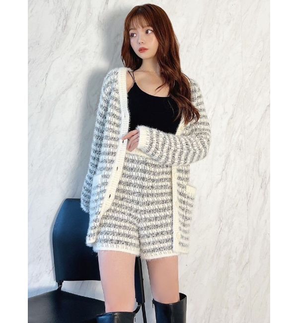 RESEXXY「ミックスツイードニットショートパンツ【セットアップ着用可能】」|その他|