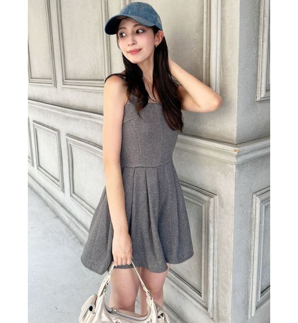 RESEXXY「フレアショートコンビネゾン」|オールインワン|