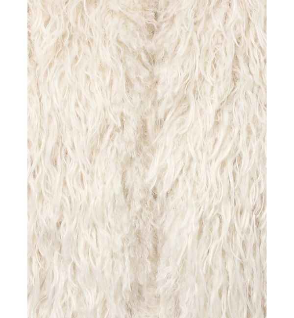 RESEXXY「フラッフィーボリュームショートベスト」|その他|