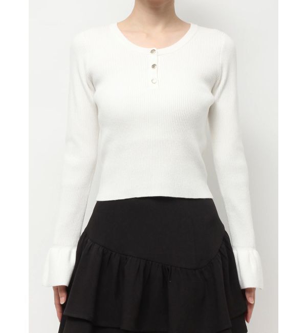 RESEXXY「ヘンリーネックニットトップス」|ニット・セーター|