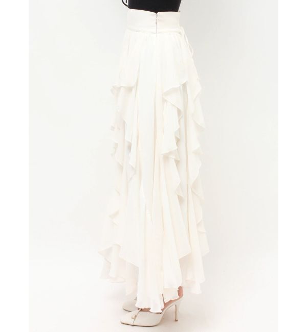 RESEXXY「ラッフルシアーロングスカート」|スカート|