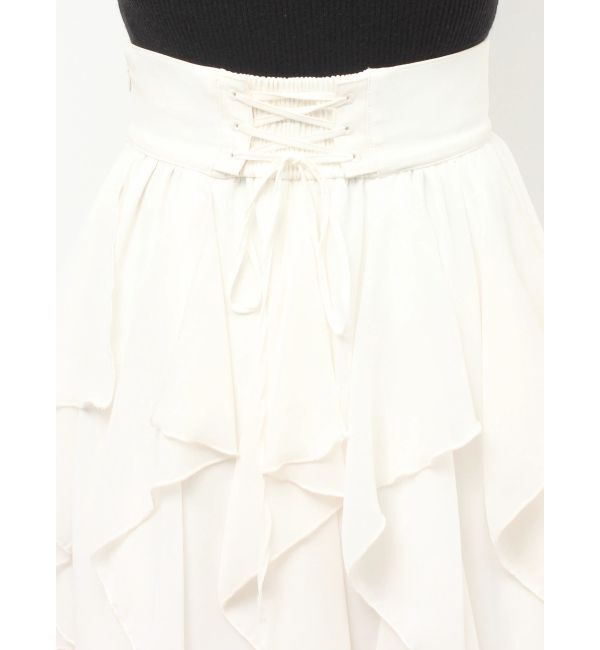 RESEXXY「ラッフルシアーロングスカート」|スカート|