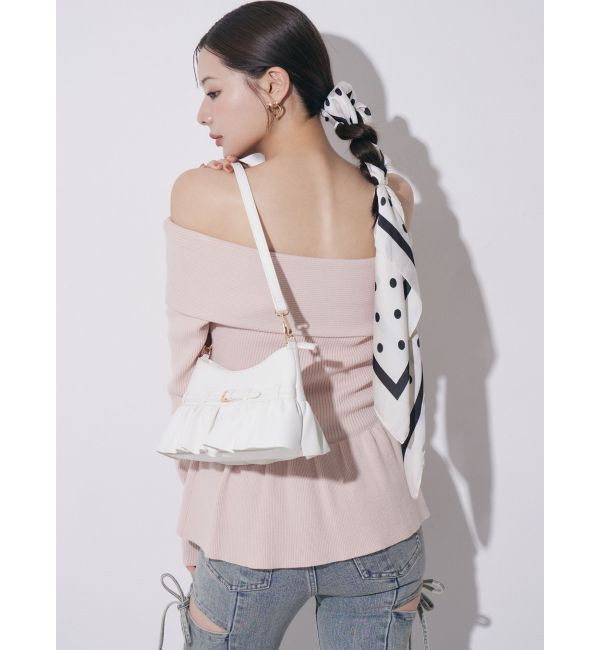 RESEXXY「フリルデザインハンドバッグ」|ハンドバッグ|