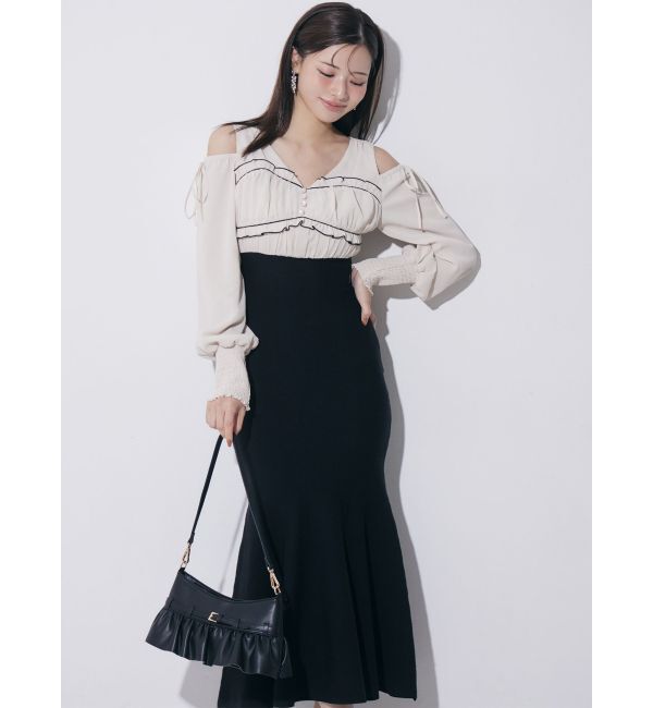 RESEXXY「フリルデザインハンドバッグ」|ハンドバッグ|