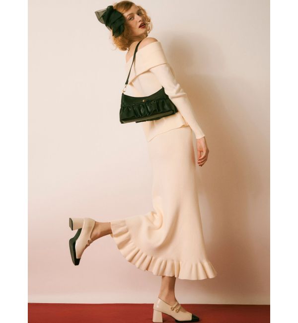 RESEXXY「フリルデザインハンドバッグ」|ハンドバッグ|