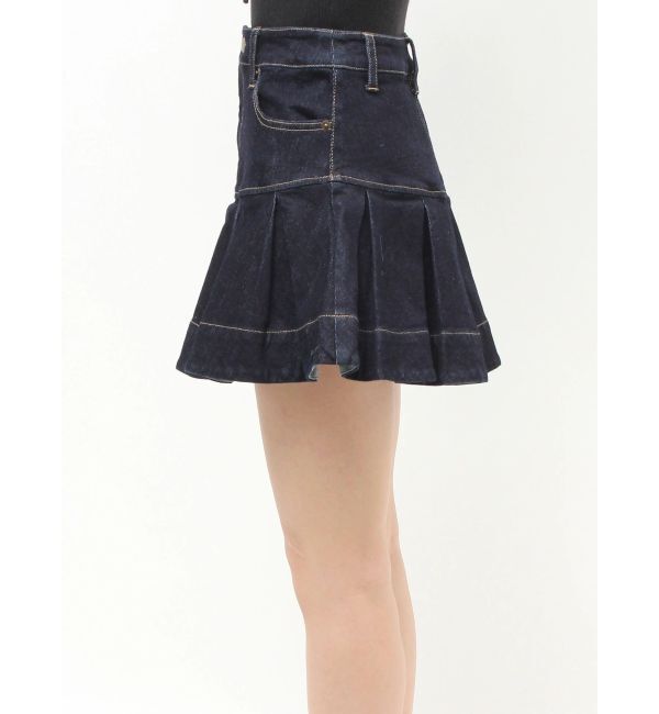 RESEXXY「ボリュームフリルデニムスカート」|スカート|
