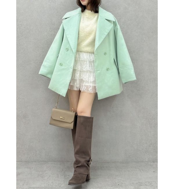 dazzlin「コクーンフォルムミドルコート」|その他|