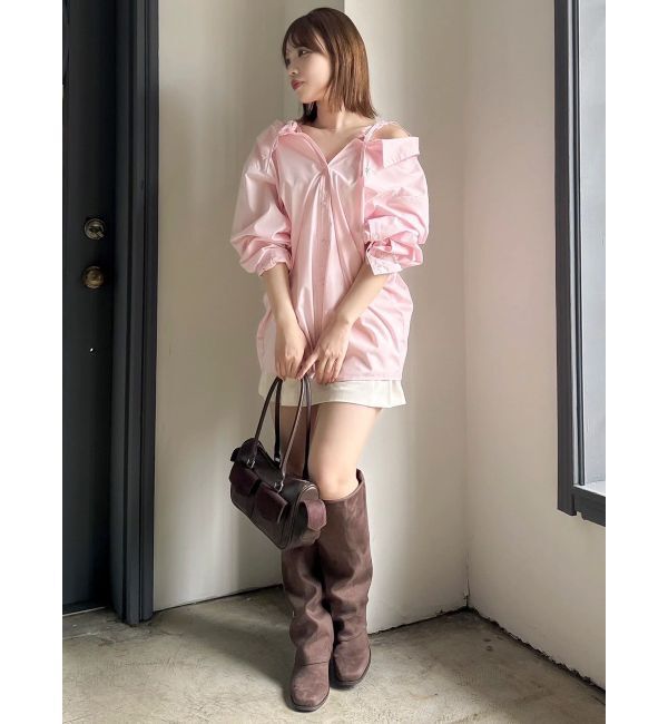 dazzlin「【POLO BCSコラボ/再生産】マルチウェイオーバーシャツ」|シャツ・ブラウス|