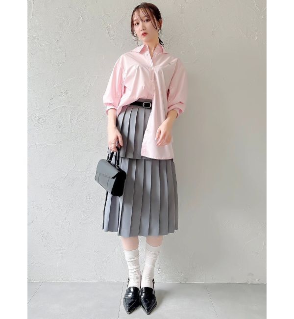 dazzlin「【POLO BCSコラボ/再生産】マルチウェイオーバーシャツ」|シャツ・ブラウス|