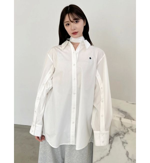 dazzlin「【POLO BCSコラボ/再生産】マルチウェイオーバーシャツ」|シャツ・ブラウス|