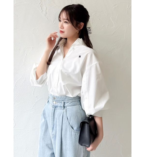 dazzlin「【POLO BCSコラボ/再生産】マルチウェイオーバーシャツ」|シャツ・ブラウス|