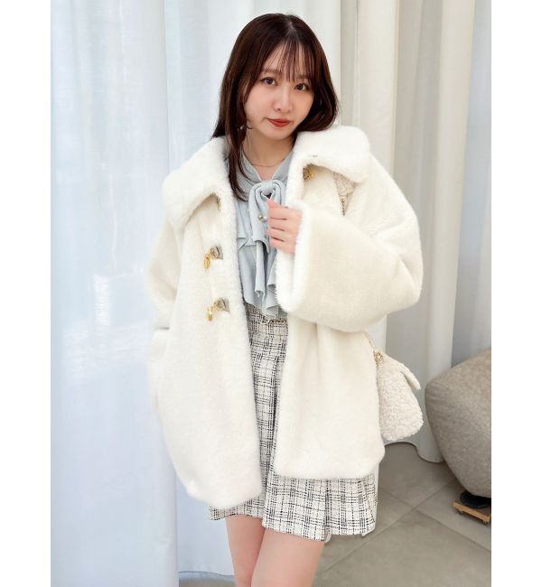 dazzlin「【20周年記念復刻！】ビットミドルミンクライクファーコート」|その他|