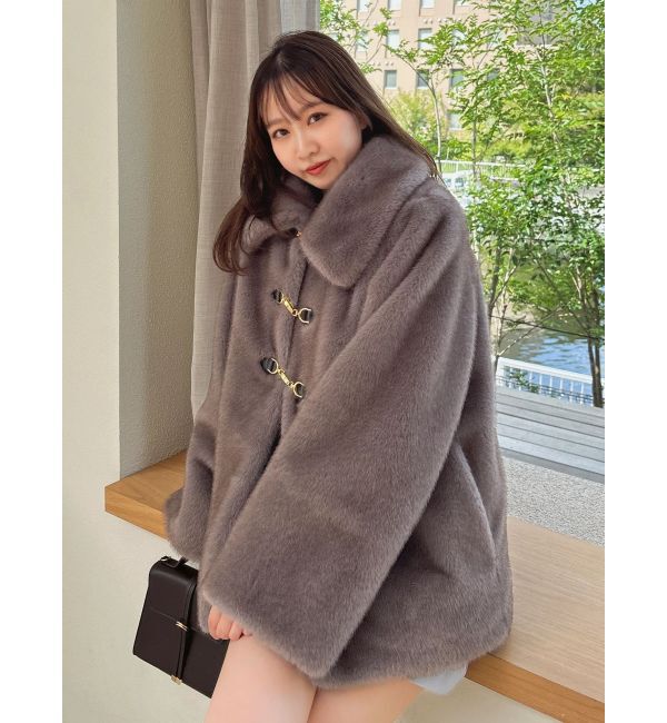 dazzlin「【20周年記念復刻！】ビットミドルミンクライクファーコート」|その他|