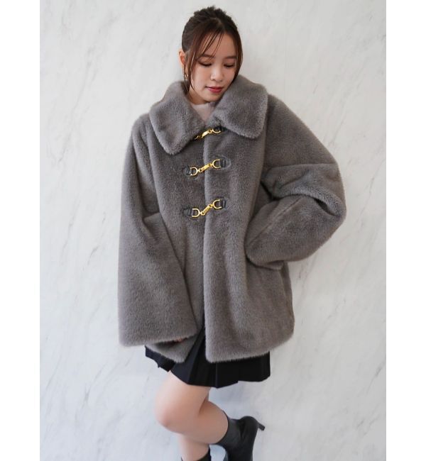 dazzlin「【20周年記念復刻！】ビットミドルミンクライクファーコート」|その他|