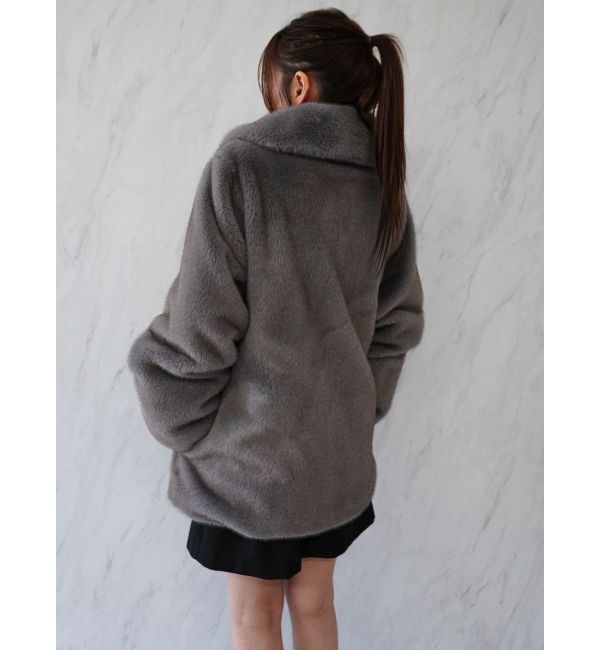 dazzlin「【20周年記念復刻！】ビットミドルミンクライクファーコート」|その他|