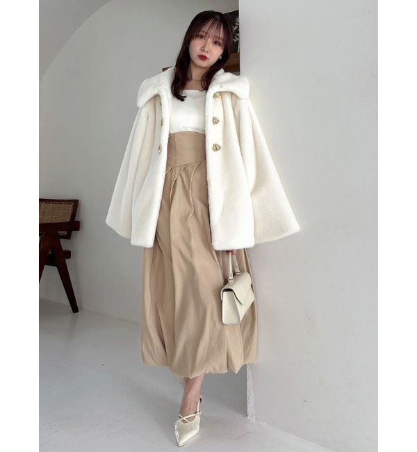 dazzlin「【20周年記念復刻！】ビットミドルミンクライクファーコート」|その他|